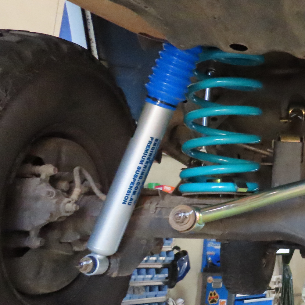 Superior Nitro Gas Twin Tube Shock Front 2 Inch (50mm) Lift Suitable For Nissan Navara D22 (Each) - PGP7-4663P50S